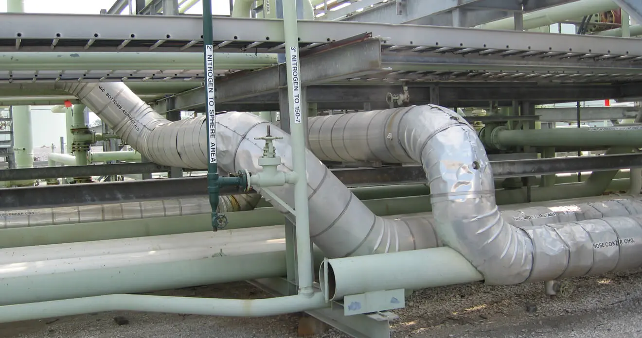 Piping Upgrade for Water Cooling + Heavy Vacuum Gas Oil | Project | Audubon