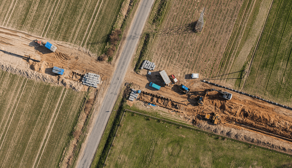 Pipeline Routin gaerial