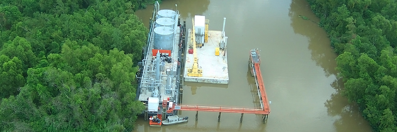 Bayou Carlin Shallow Water Facility | Audubon Companies | Offshore Deepwater EPC Oil & Gas