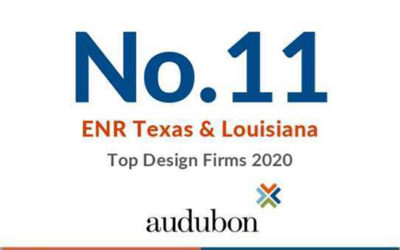 Audubon Companies Ranks No.11 in the ENR Texas & Louisiana Top Design Firms of 2020