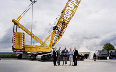 Good Things Come in Threes: Audubon Adds New LR 1700 Liebherr Crane to Its Fleet